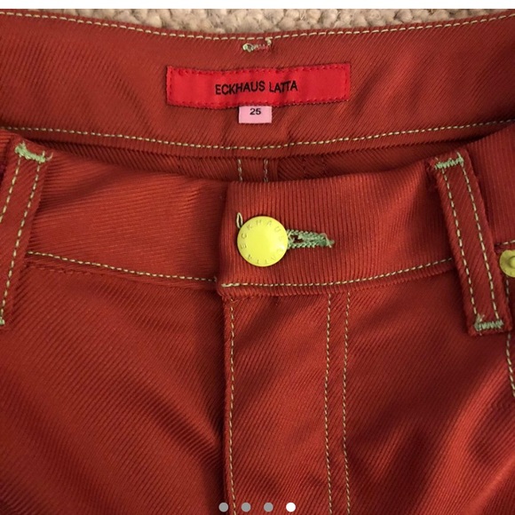 Eckhaus Latta Wide Leg Jeans - Picture 2 of 5